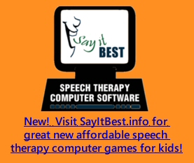 speech therapy games